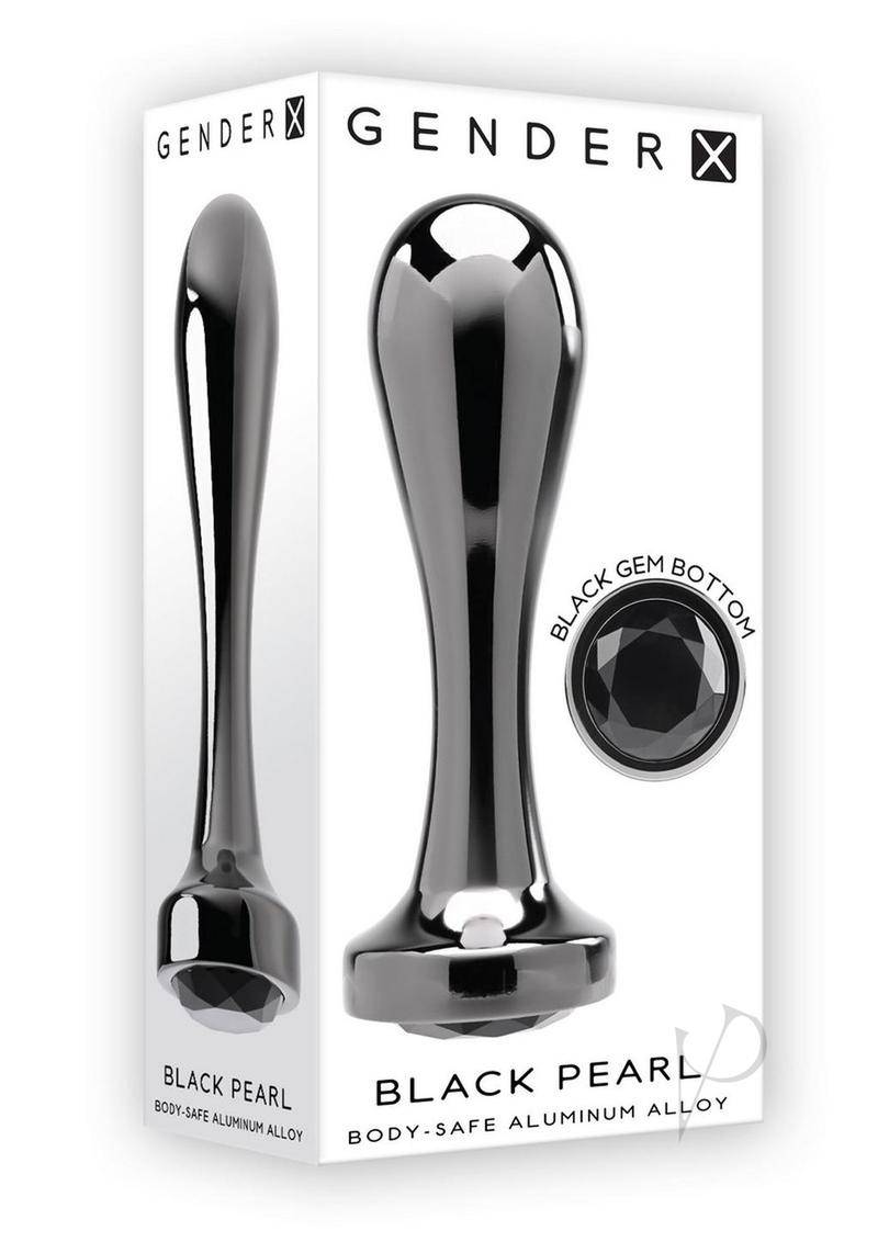 Gender X Black Pearl Anal Plug - Smoke - Chambre Rouge