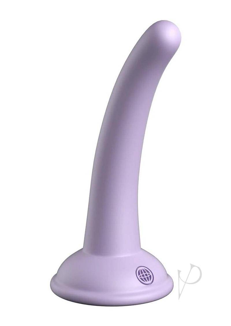 Dillio Platinum Curious Five Silicone Dildo 5in - Lavender - Chambre Rouge