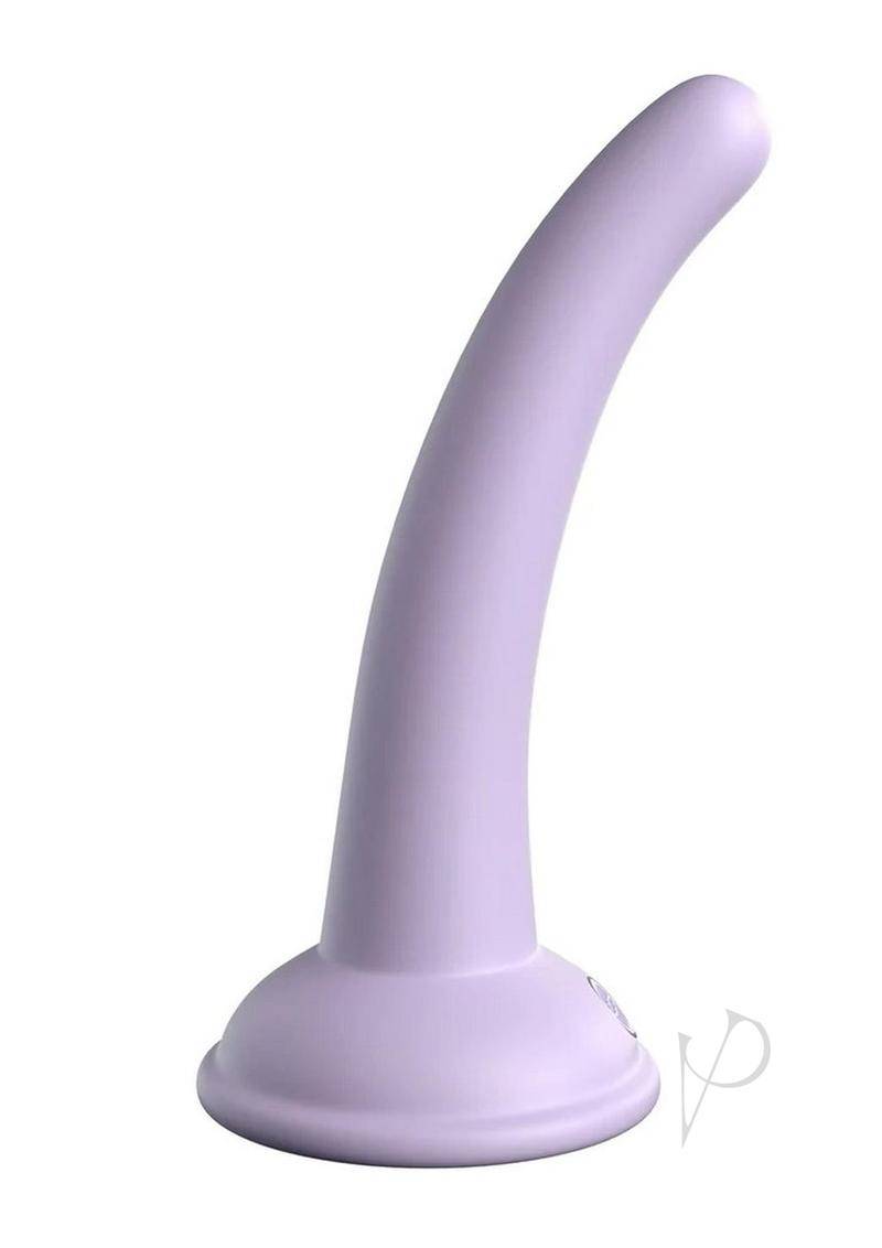 Dillio Platinum Curious Five Silicone Dildo 5in - Lavender - Chambre Rouge