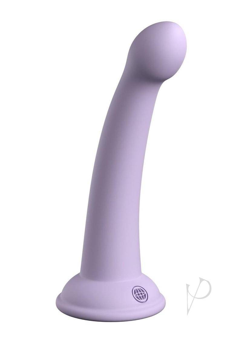 Dillio Platinum Secret Explorer Silicone Dildo 6in - Lavender - Chambre Rouge