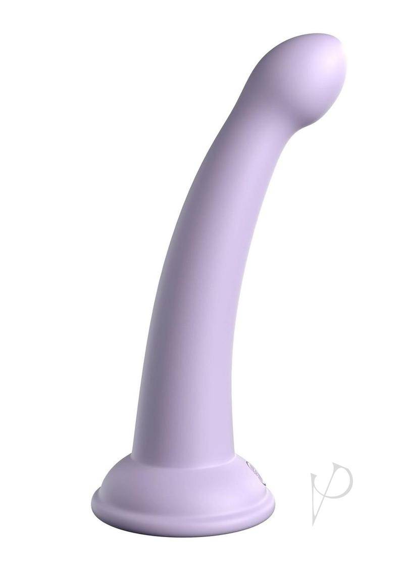 Dillio Platinum Secret Explorer Silicone Dildo 6in - Lavender - Chambre Rouge