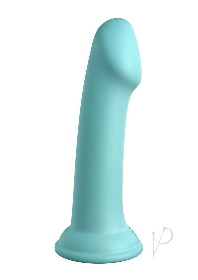 Dillio Platinum Big Hero Silicone Dildo 6in - Teal - Chambre Rouge