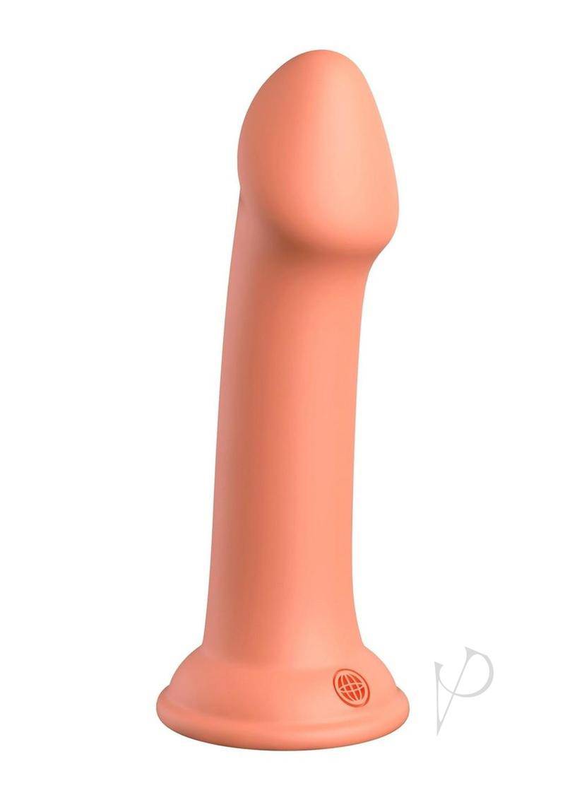 Dillio Platinum Big Hero Silicone Dildo 6in - Orange - Chambre Rouge