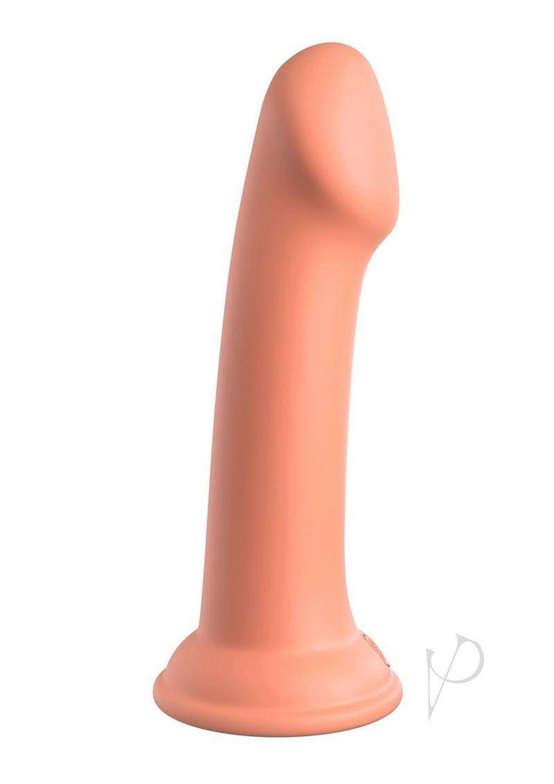 Dillio Platinum Big Hero Silicone Dildo 6in - Orange - Chambre Rouge