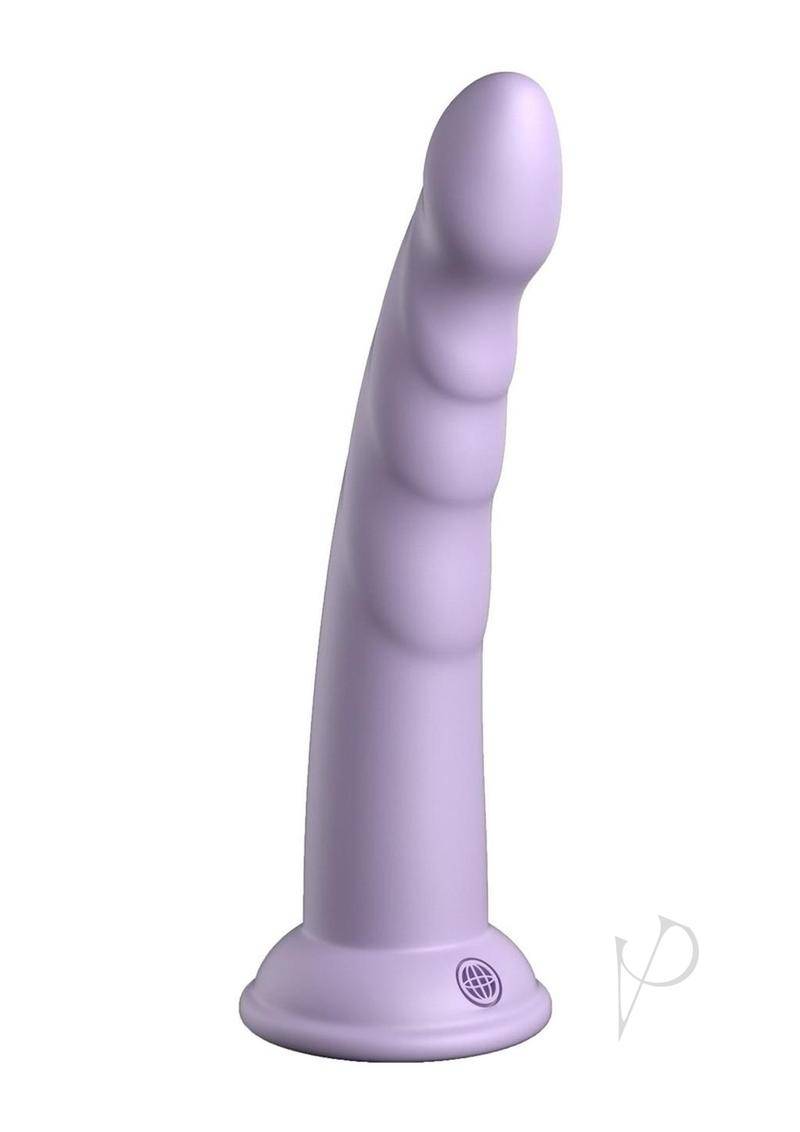 Dillio Platinum Slim Seven Silicone Dildo 7in - Lavender - Chambre Rouge