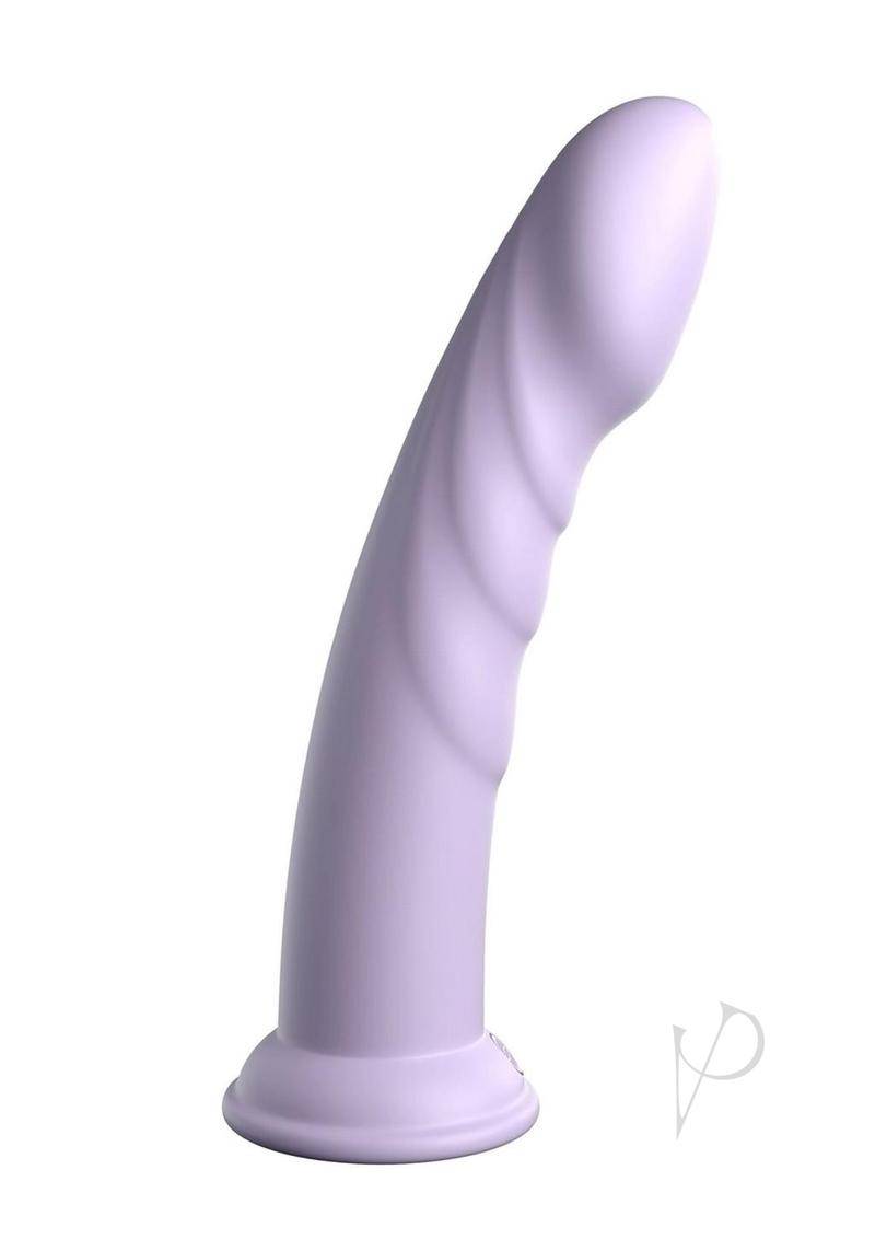 Dillio Platinum Super Eight Silicone Dildo 8in - Lavender - Chambre Rouge