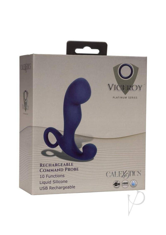 Viceroy Silicone Rechargeable Command Probe - Blue - Chambre Rouge