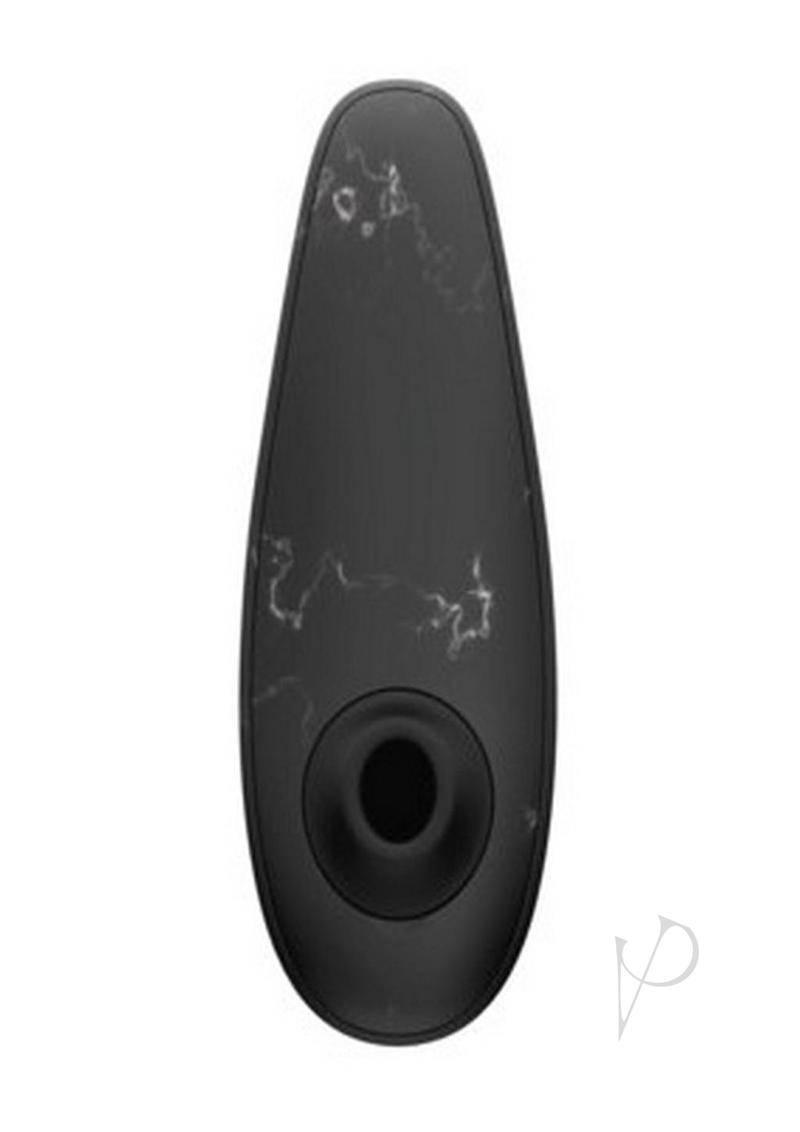 Womanizer Marilyn Monroe Special Edition Rechargeable Clitoral Stimulator - Black Marble - Chambre Rouge