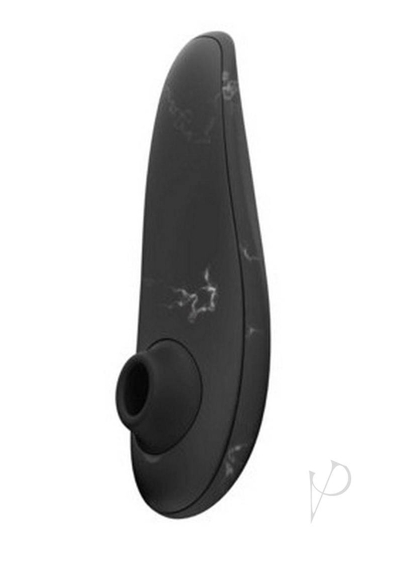 Womanizer Marilyn Monroe Special Edition Rechargeable Clitoral Stimulator - Black Marble - Chambre Rouge