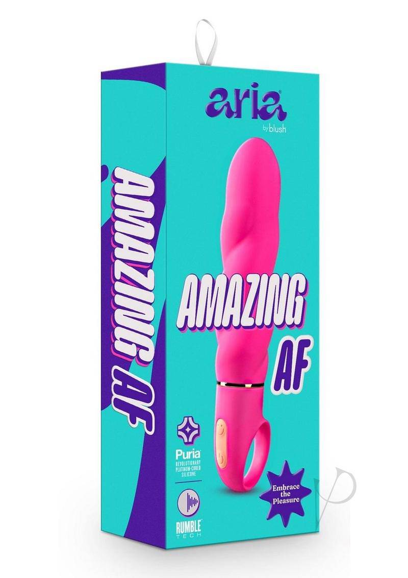 Aria Amazing AF Silicone Vibrator - Fuchsia - Chambre Rouge