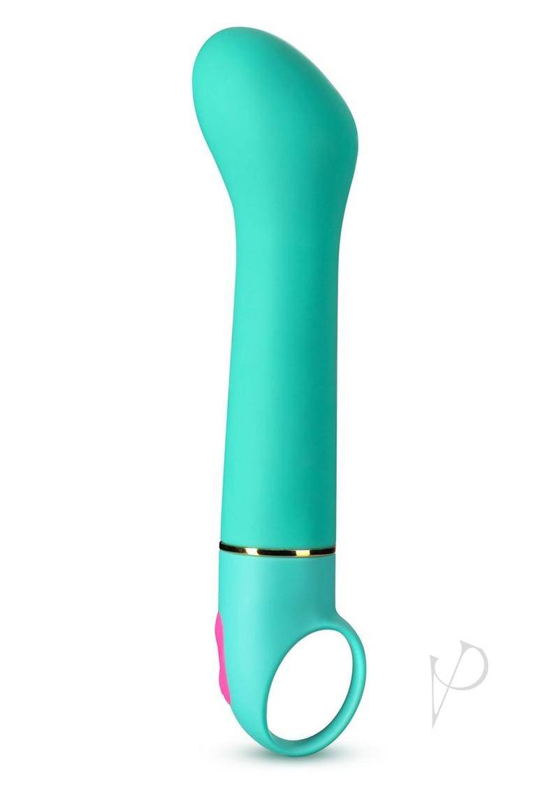 Aria Flirty AF Silicone Vibrator - Teal - Chambre Rouge