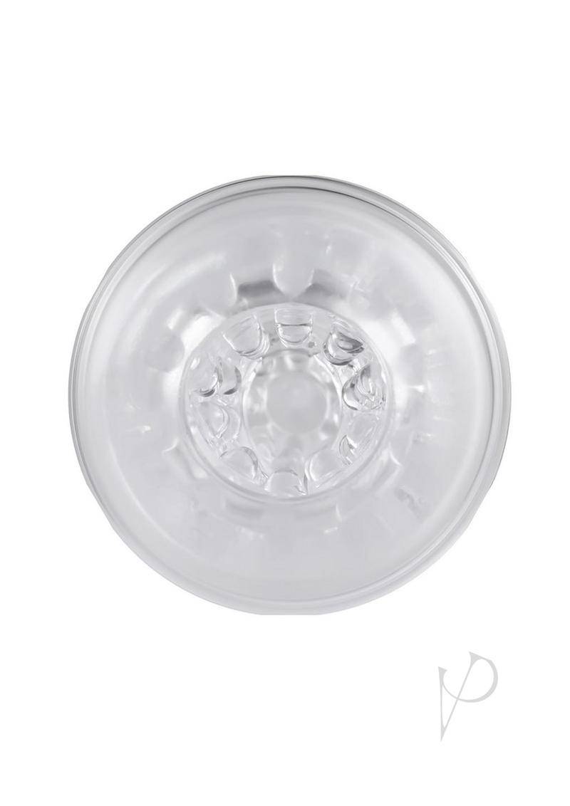 Gender X Double Fantasy Dual End Stroker - Clear - Chambre Rouge