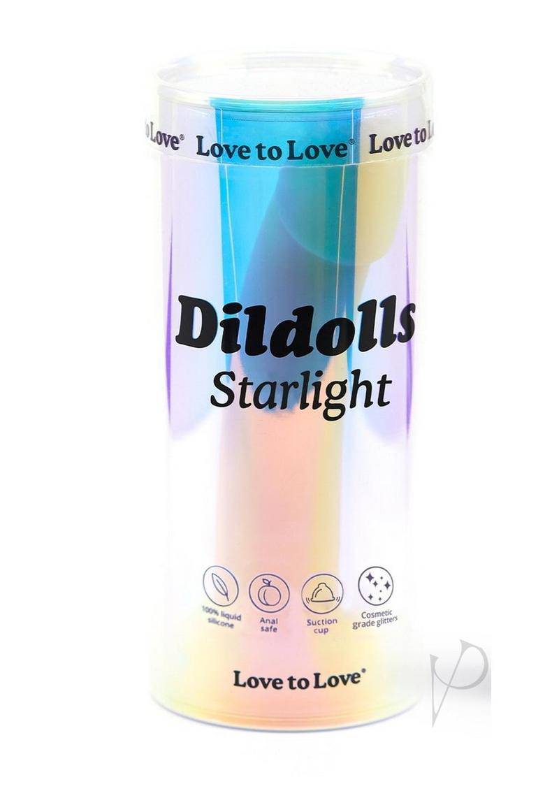 Dildolls Starlight Silicone Dildo - Pink - Chambre Rouge