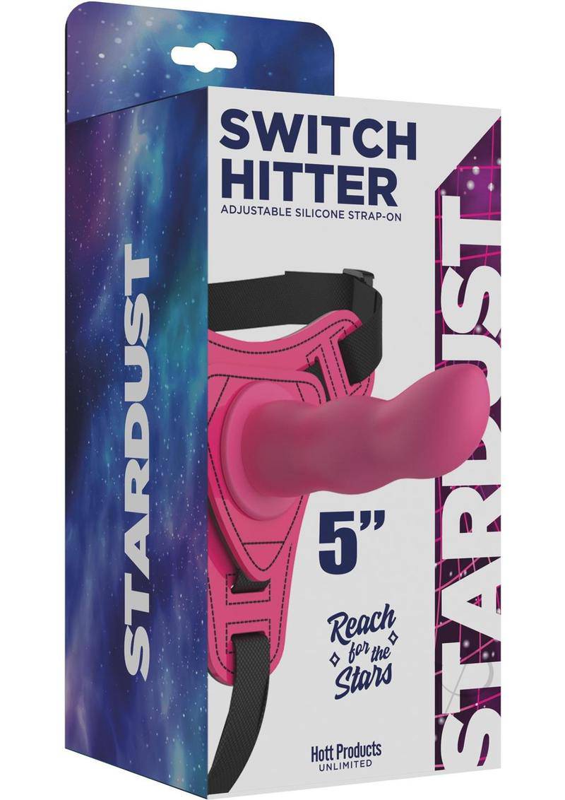 Stardust Switch Hitter Adjustable Silicone Strap-On - Pink - Chambre Rouge