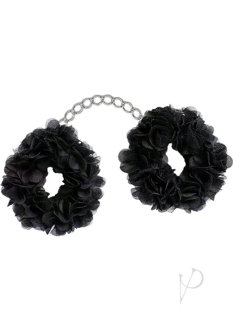 Blossom Luv Cuffs Black-1