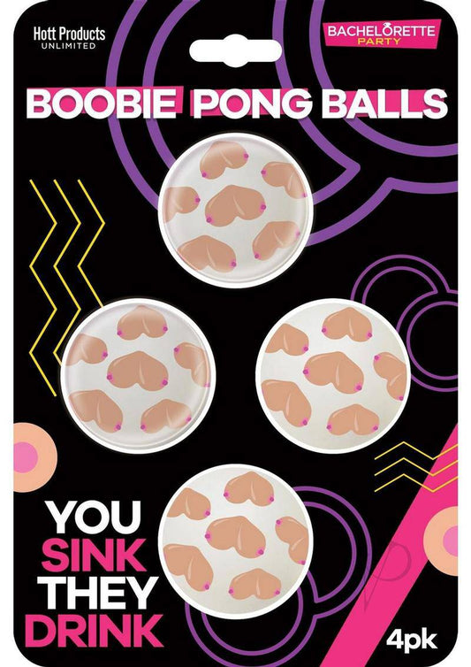 Boobie Beer Pong Balls 4pk-0