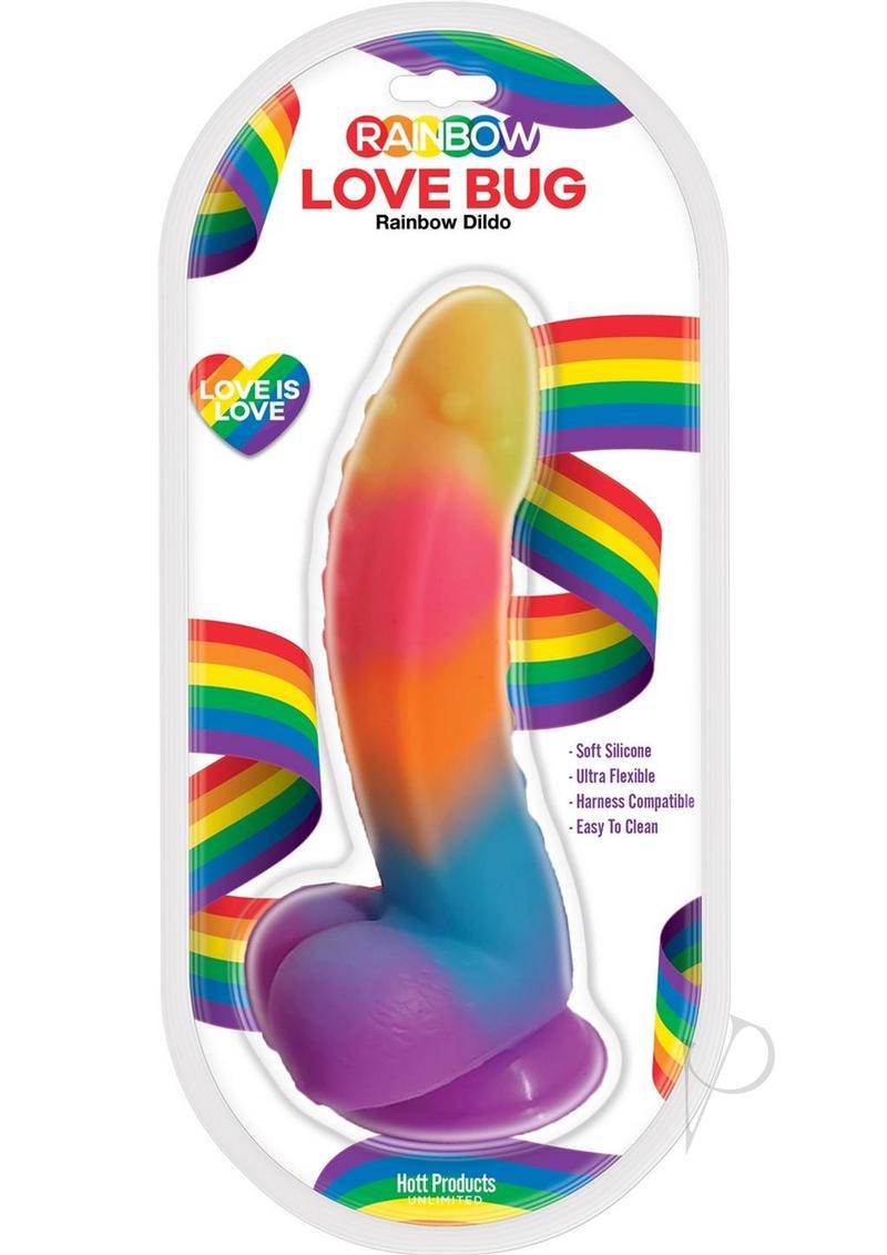 Love Bug Dildo Rainbow-0