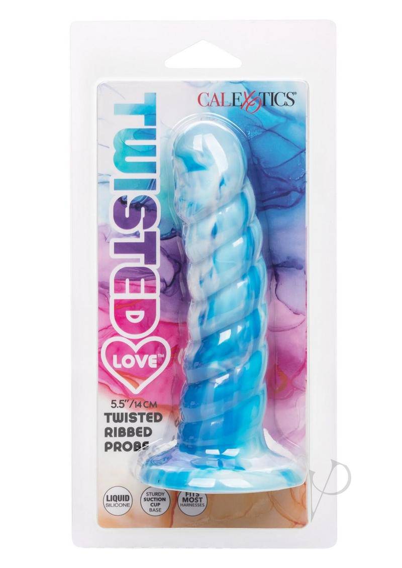 Twisted Love Twisted Ribbed Probe Blue-0