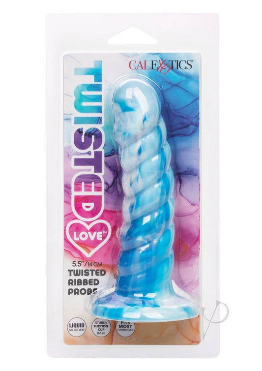 Twisted Love Twisted Ribbed Probe Blue-0