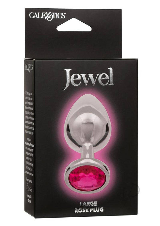 Jewel Large Rose Plug Pink-0