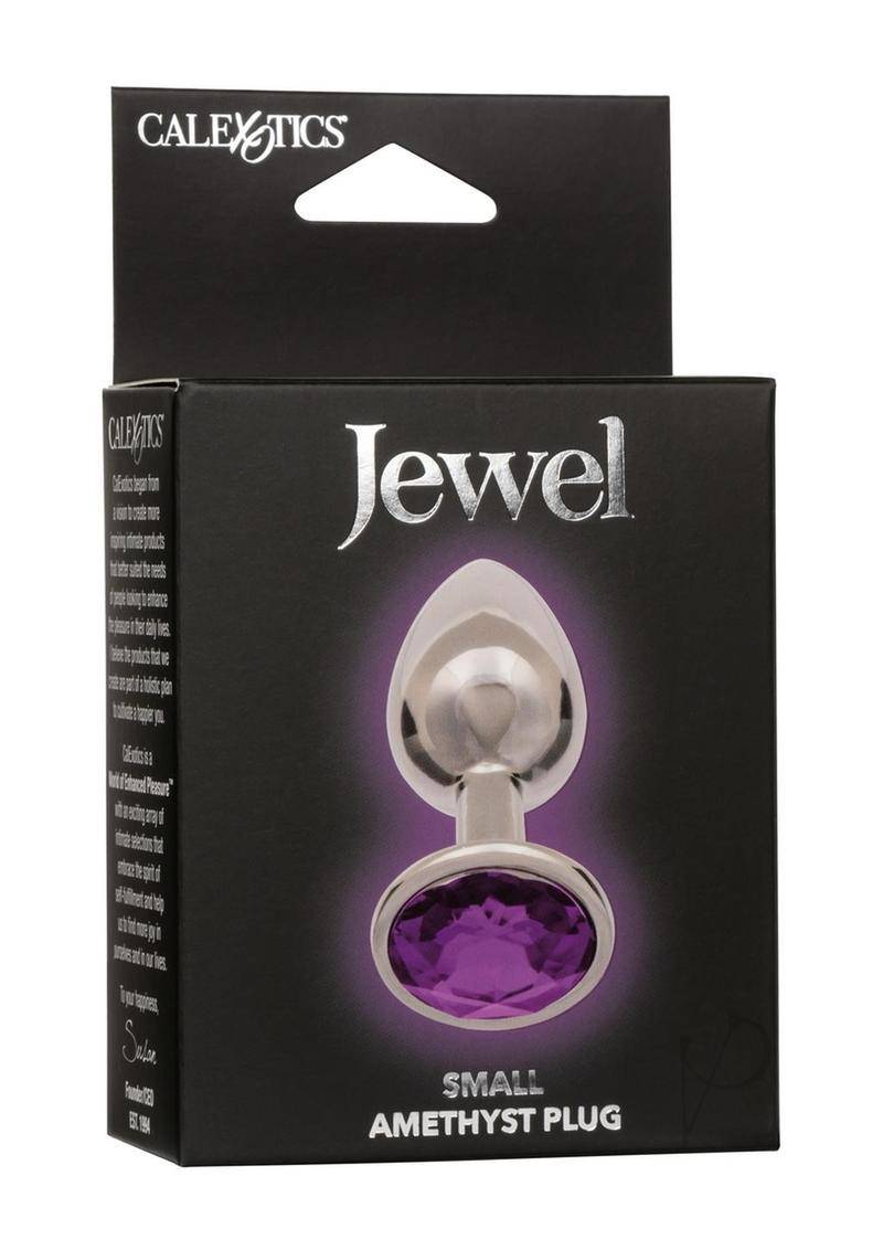 Jewel Small Amethyst Plug Purple-0