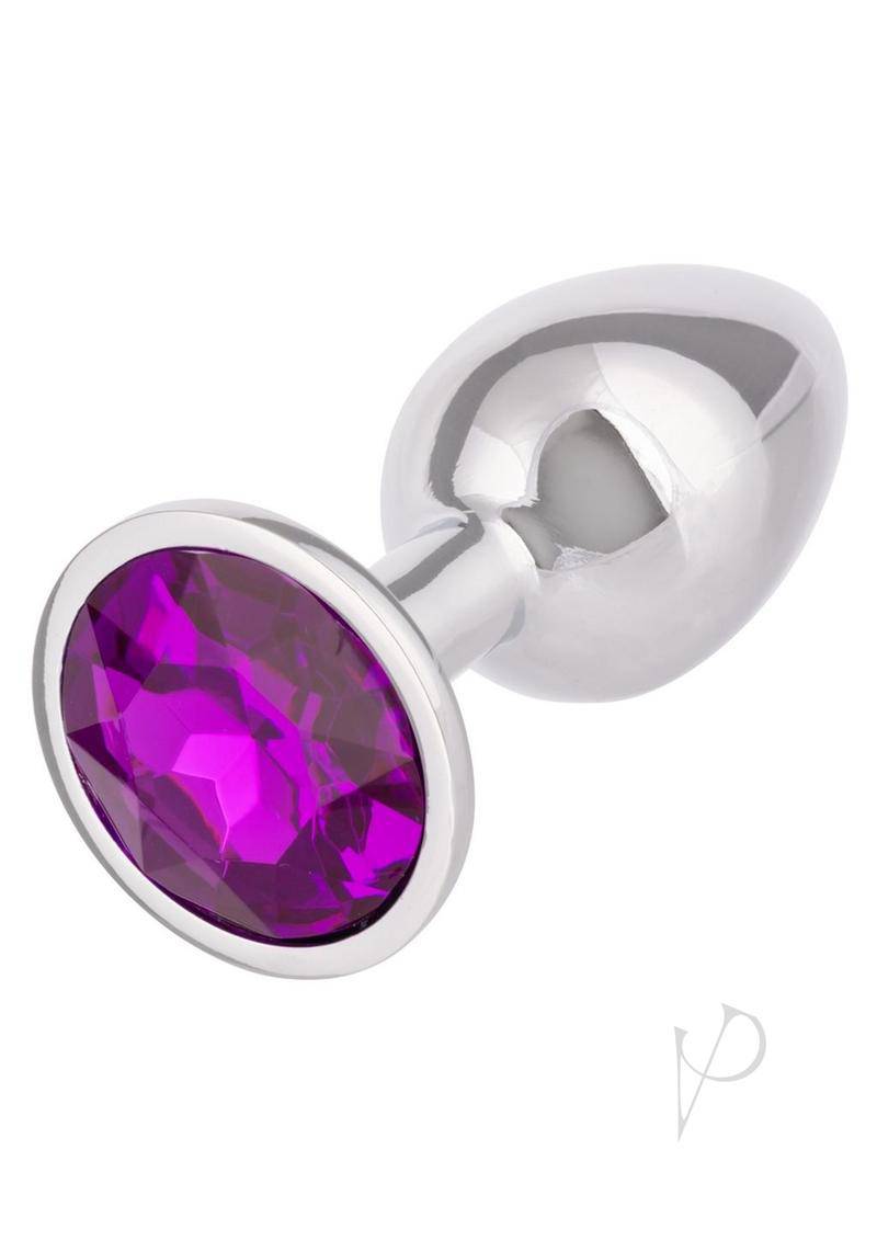 Jewel Small Amethyst Plug Purple-1