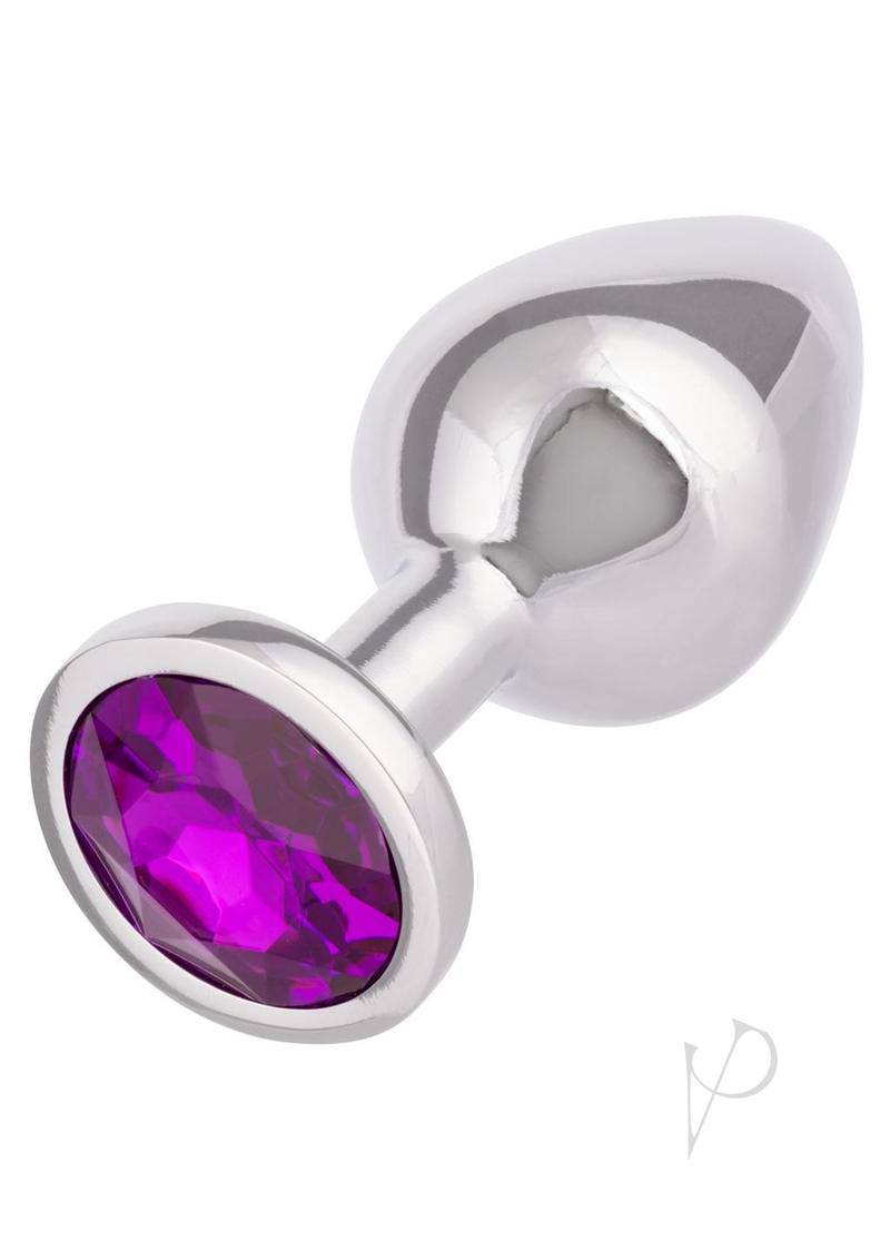 Jewel Large Amethyst Plug Purple-1