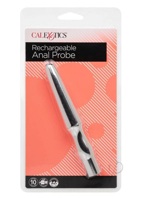 Rechargeable Anal Probe Silver-0