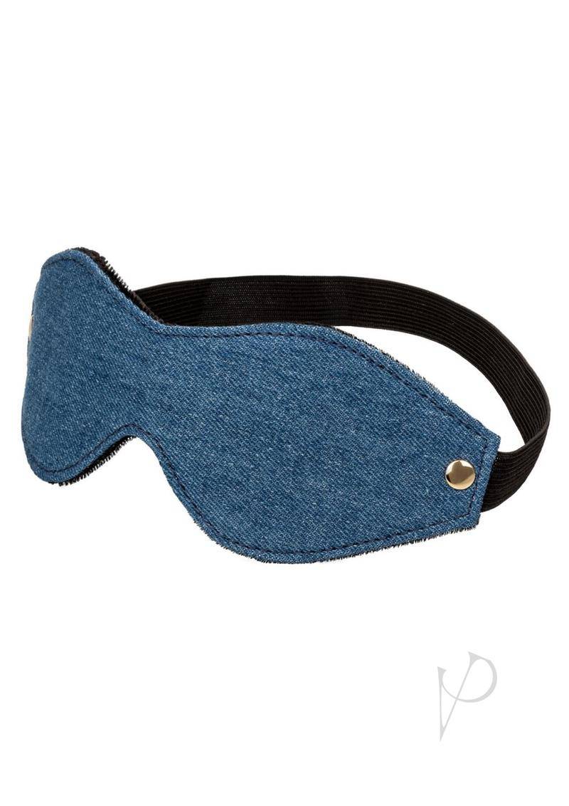 Ride Em Premium Denim Coll Eye Mask-1