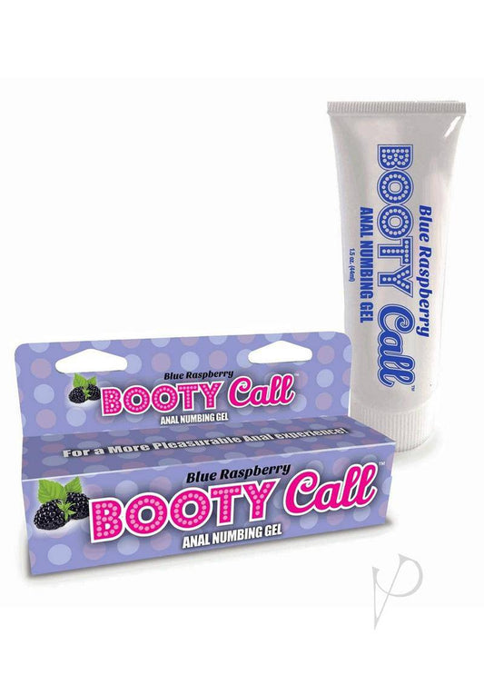 Booty Call Anal Numbing Gel Blue Rasp-0