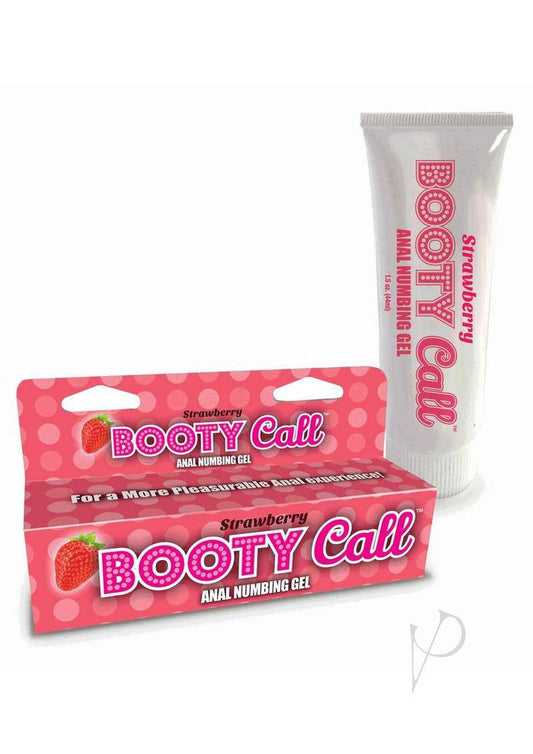 Booty Call Anal Numbing Gel Strawberry-0