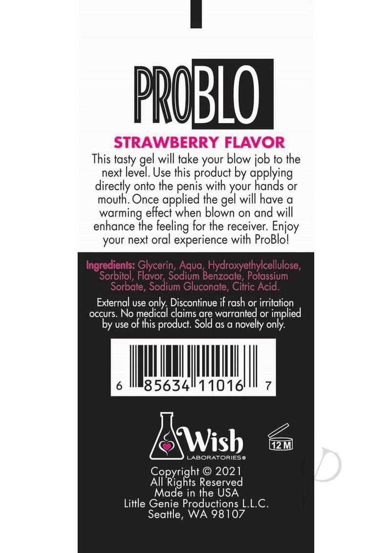 Problo Oral Gel Strawberry 10ml 65/bowl-1