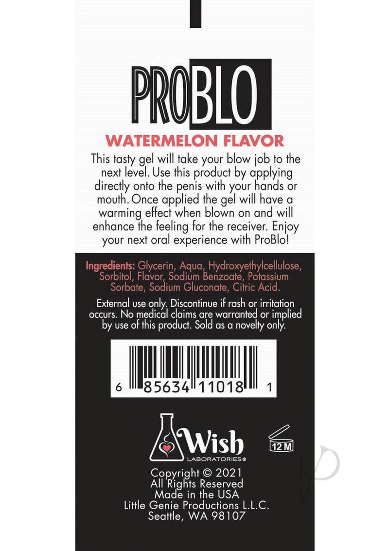 Problo Oral Gel Watermelon 10ml 65/bowl-1