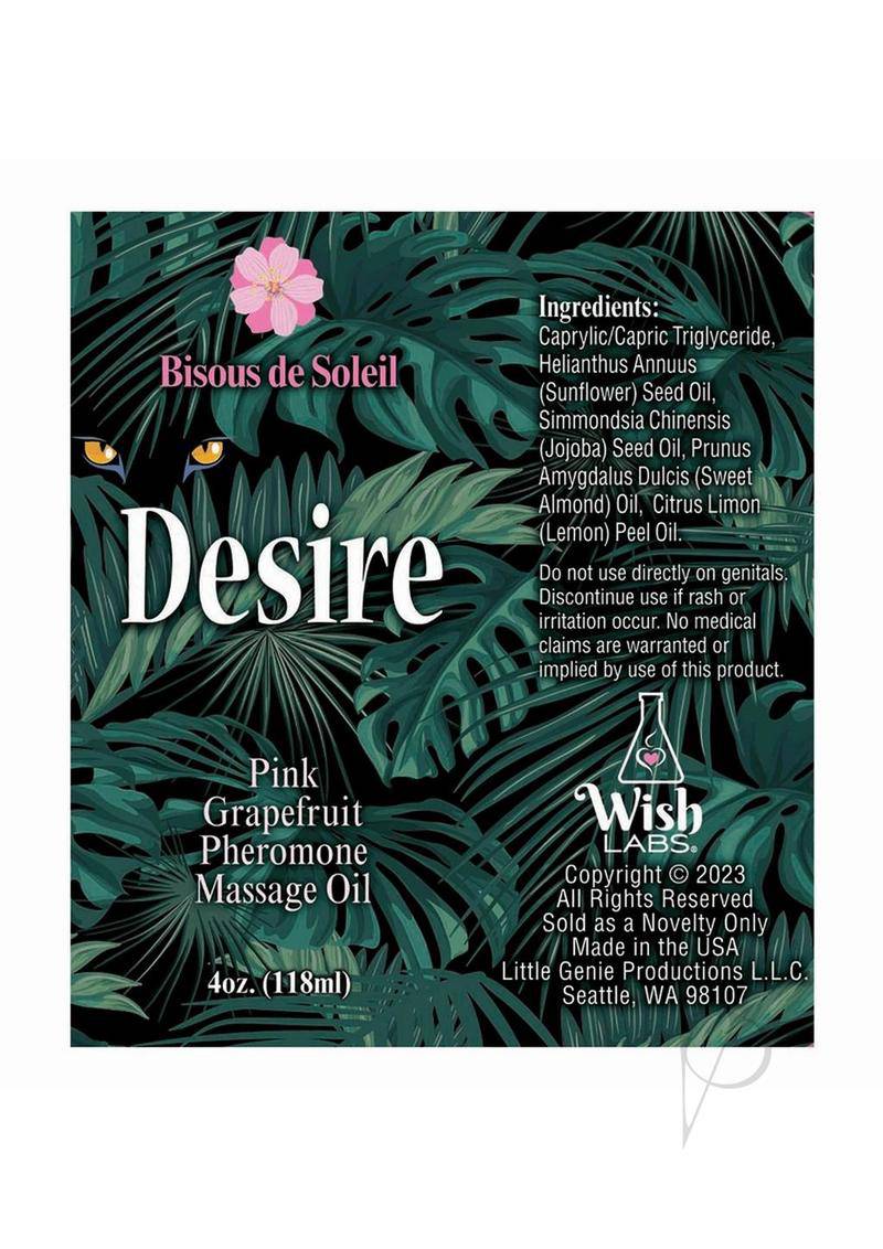 Desire Peromone Oil Pink Grapefruit 4oz-1