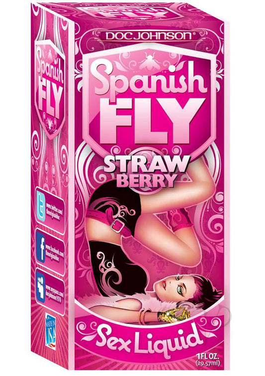 Spanish Fly Sex Drops Strawberry - Chambre Rouge