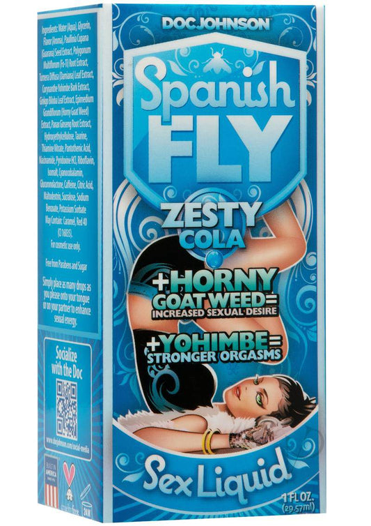 Spanish Fly Sex Drops Zesty Cola - Chambre Rouge