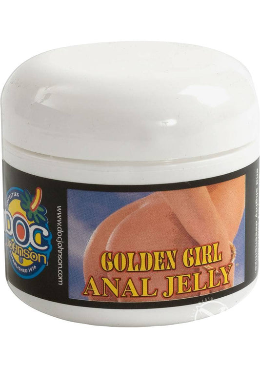 Golden Girl Anal Jelly 2oz - Chambre Rouge